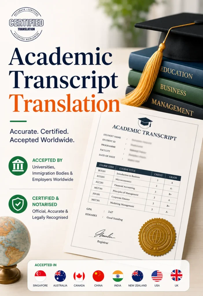 Academic Transcript Translation Services - Omni Translation