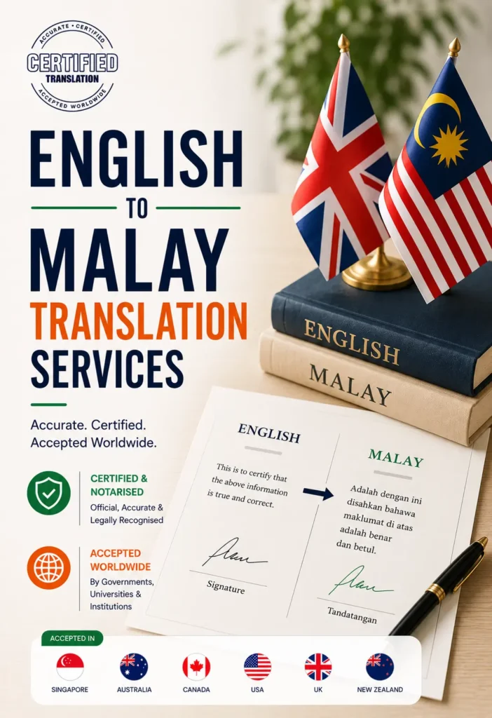 English To Malay Translation Services - Omni Translation