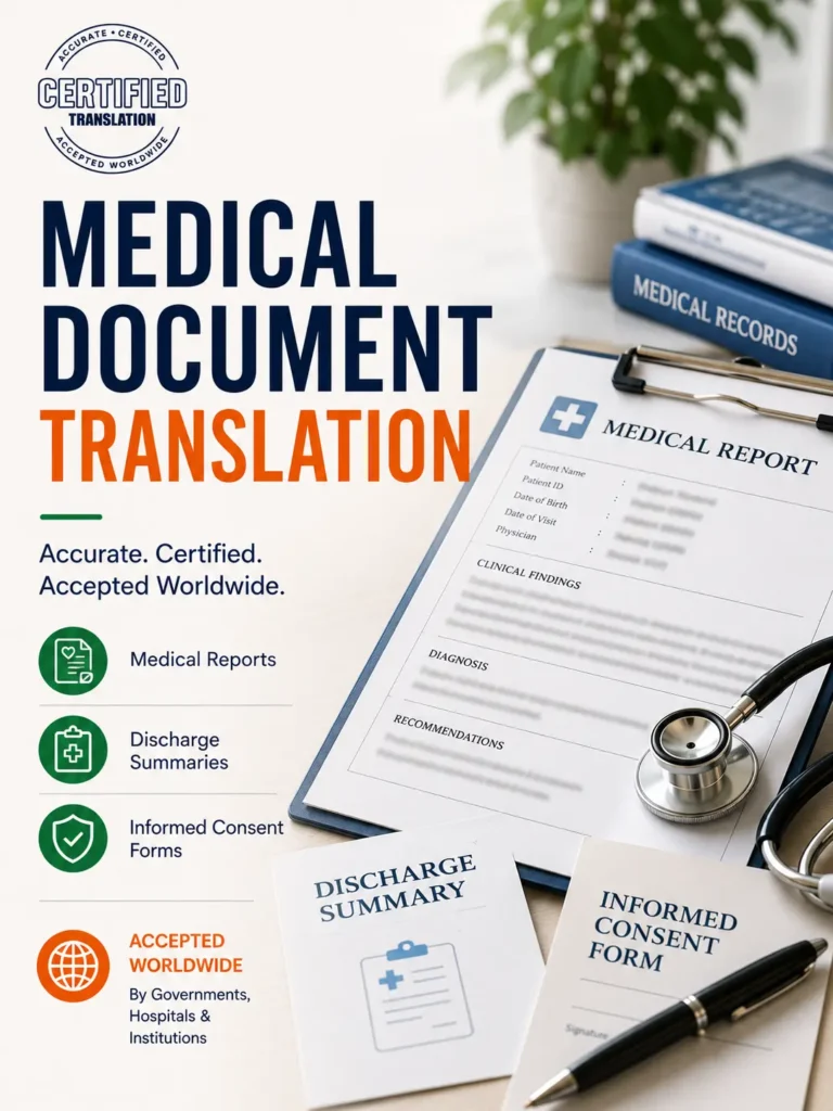 Medical Document Translation - Omni Translation