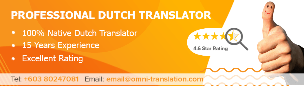 Translate Dutch Malaysia